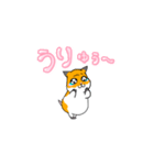 可愛いあざといシャフハムちゃん（個別スタンプ：3）