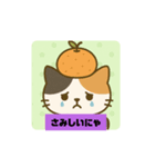 愉快な帽子にゃんこ達（個別スタンプ：5）