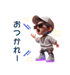 常に叫びまくる子✨男の子Ver.（個別スタンプ：1）