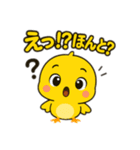 ぴよぴよひよこの日常スタンプ（個別スタンプ：3）
