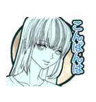 えんぴつで描いた様なイラスト風スタンプ（個別スタンプ：3）