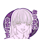 えんぴつで描いた様なイラスト風スタンプ（個別スタンプ：5）