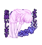 えんぴつで描いた様なイラスト風スタンプ（個別スタンプ：9）