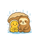 のっけとぷるりの夏休み☀（個別スタンプ：3）