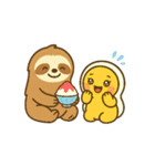 のっけとぷるりの夏休み☀（個別スタンプ：10）