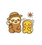 のっけとぷるりの夏休み☀（個別スタンプ：12）
