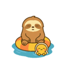 のっけとぷるりの夏休み☀（個別スタンプ：17）