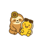 のっけとぷるりの夏休み☀（個別スタンプ：19）