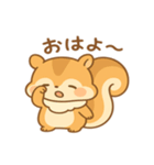 リスのりすあちゃん（個別スタンプ：1）