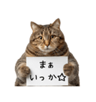 おデブ猫の現実逃避[やる気ない・言い訳]（個別スタンプ：24）