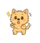 ノーリッチテリアくん（個別スタンプ：9）