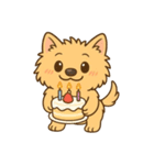 ノーリッチテリアくん（個別スタンプ：21）