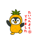 パイナップルを着たペンギン（個別スタンプ：13）