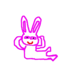 えなみさんのえ(うさぎ)（個別スタンプ：22）
