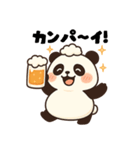 酔っ払いパンダ・ぐびパンスタンプ（個別スタンプ：3）