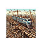無印鉄道9（個別スタンプ：10）