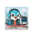Vチューバーと電車のコラボです（個別スタンプ：4）