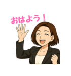元気いっぱい♪ハナコのスタンプ集（個別スタンプ：1）