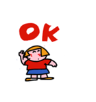 おかっぱのあたしです 5（個別スタンプ：1）
