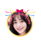 AI美人2・誕生日‪おめでとう☆ありがとう（個別スタンプ：10）