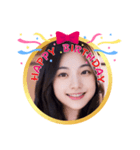 AI美人2・誕生日‪おめでとう☆ありがとう（個別スタンプ：19）