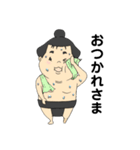 相撲を知らない『おすもうさん』（個別スタンプ：6）