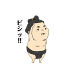 相撲を知らない『おすもうさん』（個別スタンプ：11）