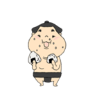 相撲を知らない『おすもうさん』（個別スタンプ：20）
