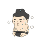 相撲を知らない『おすもうさん』（個別スタンプ：24）