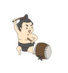 相撲を知らない『おすもうさん』（個別スタンプ：32）