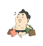 相撲を知らない『おすもうさん』（個別スタンプ：35）