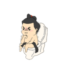 相撲を知らない『おすもうさん』（個別スタンプ：40）