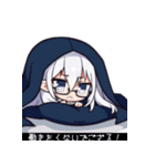 VTuberヤコちゃんSDポーズ集～黒帯字幕版～（個別スタンプ：40）