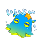 ブルーメンダコちゃん（個別スタンプ：1）
