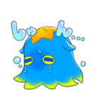 ブルーメンダコちゃん（個別スタンプ：3）