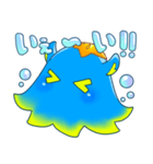 ブルーメンダコちゃん（個別スタンプ：4）