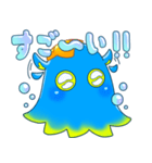 ブルーメンダコちゃん（個別スタンプ：11）