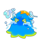 ブルーメンダコちゃん（個別スタンプ：16）