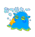 ブルーメンダコちゃん（個別スタンプ：24）