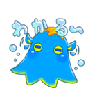 ブルーメンダコちゃん（個別スタンプ：34）