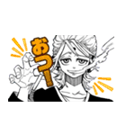 漫画版 朱色の仮面（個別スタンプ：3）