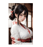唯美着物の女の子写真2（個別スタンプ：24）