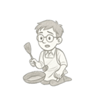 Dr. Sam（スケッチ版）（個別スタンプ：8）