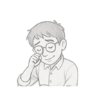 Dr. Sam（スケッチ版）（個別スタンプ：14）