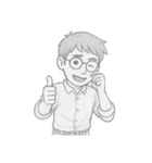 Dr. Sam（スケッチ版）（個別スタンプ：15）