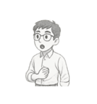Dr. Sam（スケッチ版）（個別スタンプ：21）