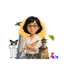 BIMガール Xiaozhu（個別スタンプ：7）