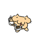 おまねこまみれ3（個別スタンプ：1）