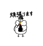 紳士的なカモメ（個別スタンプ：12）