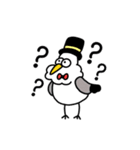 紳士的なカモメ（個別スタンプ：19）